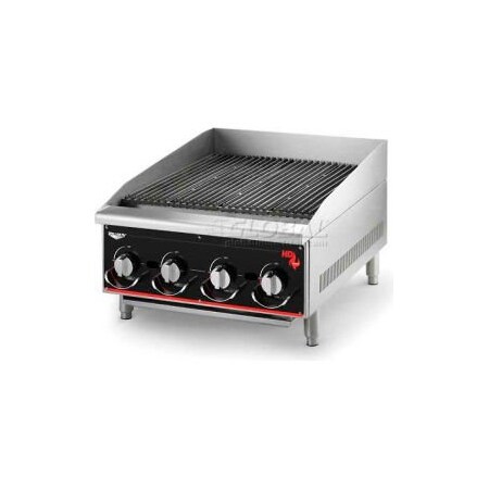 Vollrath Co Vollrath Cayenne 36 Radiant/Lava Rock Charbroilers, 6 Burner, 120000 BTU 936CG